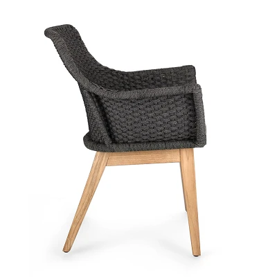 comprar SILLA C-BR C-C ALLISON ANTRACITA online de Bizzotto Homemotion desde 603,31 €