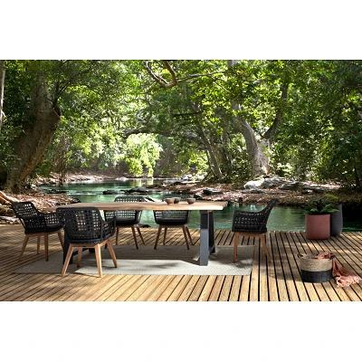 comprar SILLA CON REPOSABRAZOS | CON COJINES | MADISON NEGRA online de Bizzotto Homemotion desde 544,50 €