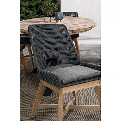comprar SILLA CON COJINES | HESPERIA SLATE online de Bizzotto Homemotion desde 544,50 €