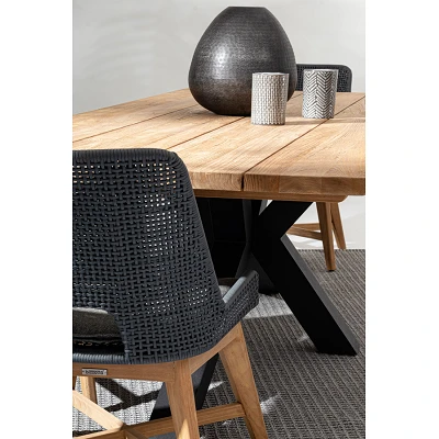comprar SILLA CON COJINES | HESPERIA SLATE online de Bizzotto Homemotion desde 544,50 €