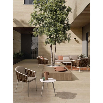 comprar SILLA CON REPOSABRAZOS | CON COJINES | MARIBELA BLANCO YK11 online de BIZZOTTO desde 257,00 €