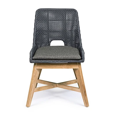 comprar SILLA CON COJINES | HESPERIA SLATE online de Bizzotto Homemotion desde 544,50 €