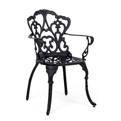 comprar SILLA CON REPOSABRAZOS | VICTORIA ANTRACITA online de BIZZOTTO desde 190,58 €