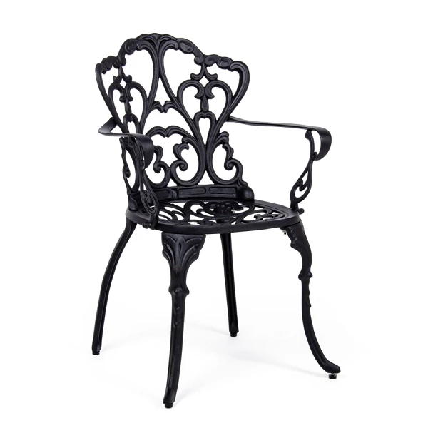 SILLA CON REPOSABRAZOS |  VICTORIA ANTRACITA