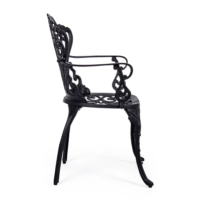 comprar SILLA CON REPOSABRAZOS | VICTORIA ANTRACITA online de BIZZOTTO desde 190,58 €