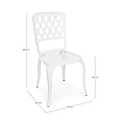 comprar SILLA FAENZA BLANCO online de BIZZOTTO desde 130,68 €