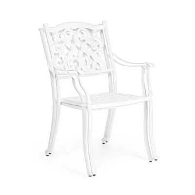 comprar SILLA CON REPOSABRAZOS | IVREA BLANCO online de BIZZOTTO desde 272,25 €