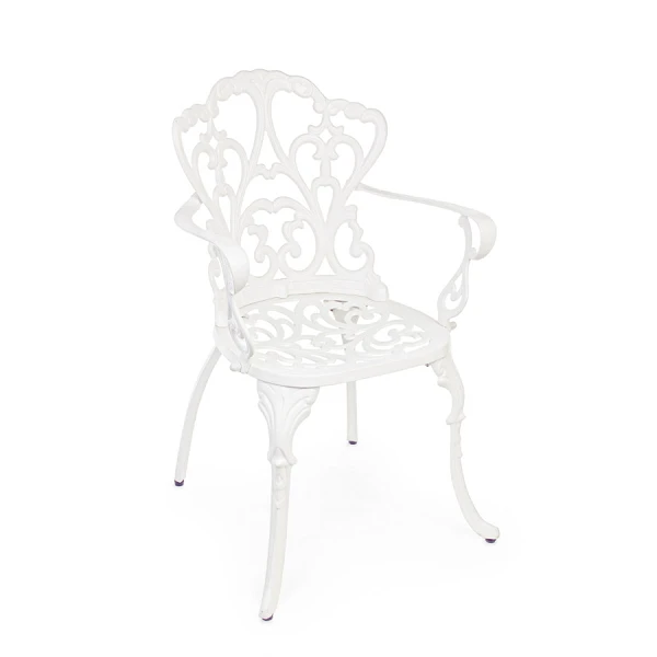 SILLA CON REPOSABRAZOS |  VICTORIA BLANCO