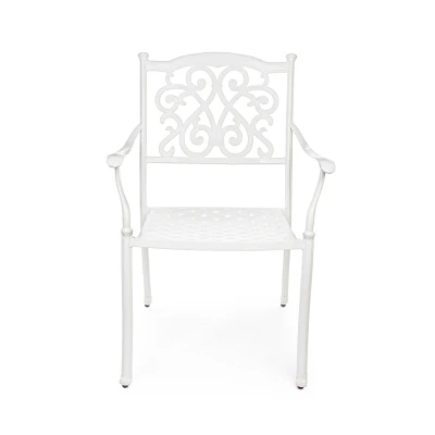 comprar SILLA CON REPOSABRAZOS | IVREA BLANCO online de BIZZOTTO desde 272,25 €