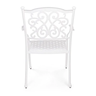 comprar SILLA CON REPOSABRAZOS | IVREA BLANCO online de BIZZOTTO desde 272,25 €