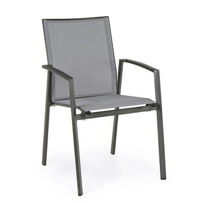 comprar SILLA CON REPOSABRAZOS | CRUISE ANTRACITA GK52 online de BIZZOTTO desde 136,13 €