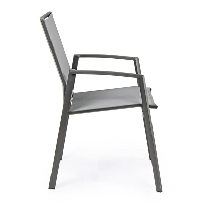 comprar SILLA CON REPOSABRAZOS | CRUISE ANTRACITA GK52 online de BIZZOTTO desde 200,38 €