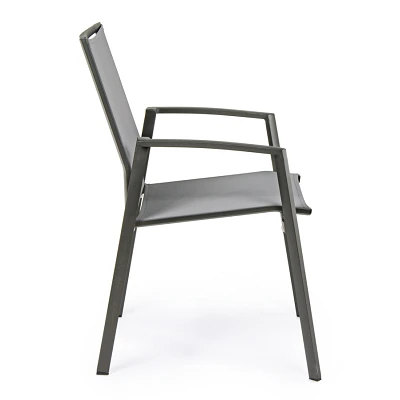 comprar SILLA CON REPOSABRAZOS | CRUISE ANTRACITA GK52 online de BIZZOTTO desde 136,13 €