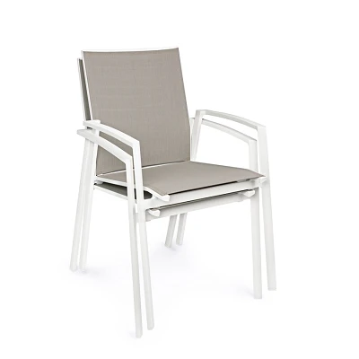 comprar SILLA CON REPOSABRAZOS | CRUISE BLANCO GK50 online de BIZZOTTO desde 200,38 €