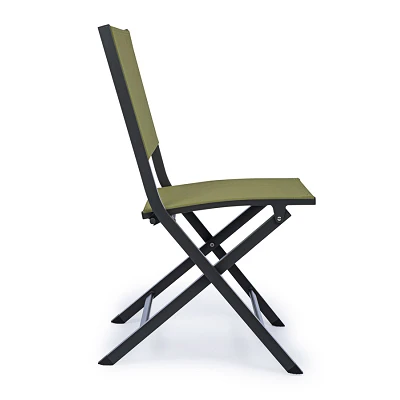 comprar SILLA PLEGABLE ELIN ANTRACITA LH32-VERDE online de Yes desde 135,04 €