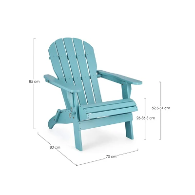 comprar SILLÓN PLEG. FILADELFIA AZUL CLARO online de Yes desde 311,45 €