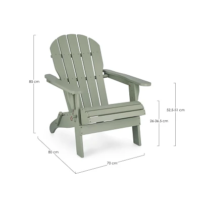 comprar SILLÓN PLEG. FILADELFIA VERDE SALVIA online de Yes desde 311,45 €