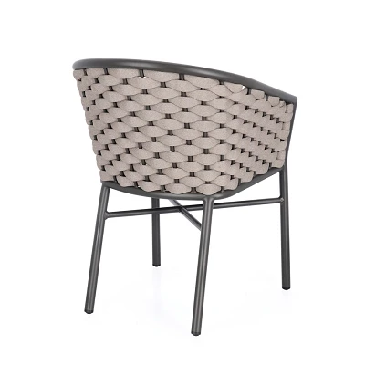 comprar SILLA CON REPOSABRAZOS | CON COJINES | MARGALIDA ANTRACITA/KHAK online de BIZZOTTO desde 344,12 €