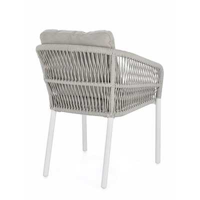 comprar SILLA CON REPOSABRAZOS | CON COJINES | GALDANA BLANCO JA61 online de BIZZOTTO desde 317,99 €