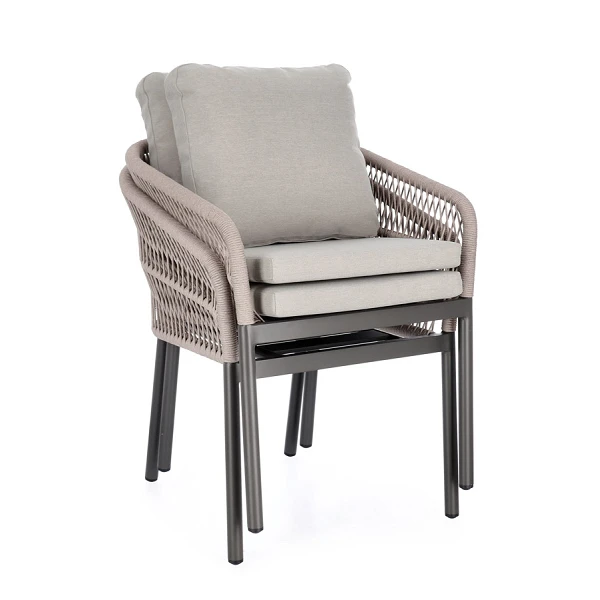 SILLA CON REPOSABRAZOS |  CON COJINES |  GALDANA ANTRA JA60/KHAKI