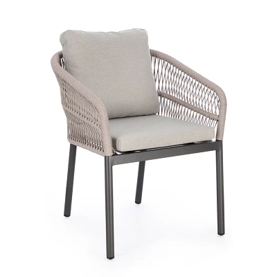 comprar SILLA CON REPOSABRAZOS | CON COJINES | GALDANA ANTRA JA60/KHAKI online de BIZZOTTO desde 339,77 €