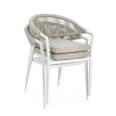 comprar SILLA CON REPOSABRAZOS | CON COJINES | MILLOR BLANCO JA61 online de BIZZOTTO desde 257,00 € comprar SILLA CON REPOSABRAZOS | CON COJINES | MILLOR BLANCO JA61 online de BIZZOTTO desde 257,00 €