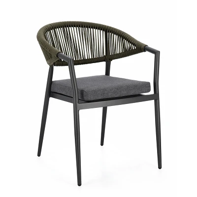 comprar SILLA CON REPOSABRAZOS | CON COJINES | MILLOR ANTRA JA60/VERDE online de BIZZOTTO desde 270,07 €
