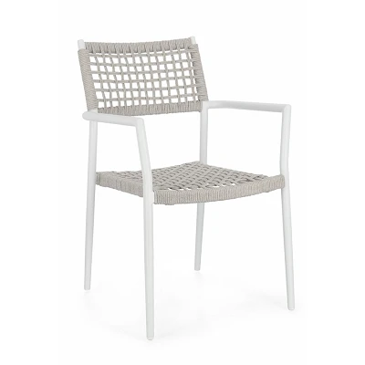 comprar SILLA CON REPOSABRAZOS | CALETA BLANCO JA61 online de BIZZOTTO desde 224,33 €
