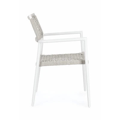 comprar SILLA CON REPOSABRAZOS | CALETA BLANCO JA61 online de BIZZOTTO desde 224,33 €