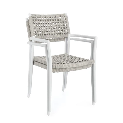 comprar SILLA CON REPOSABRAZOS | CALETA BLANCO JA61 online de BIZZOTTO desde 189,49 €