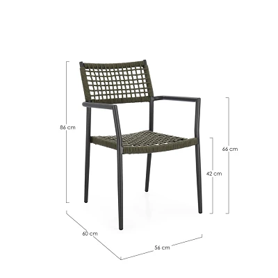 comprar SILLA CON REPOSABRAZOS | CALETA ANTRACITA/VERDE online de BIZZOTTO desde 189,49 € comprar SILLA CON REPOSABRAZOS | CALETA ANTRACITA/VERDE online de BIZZOTTO desde 189,49 €