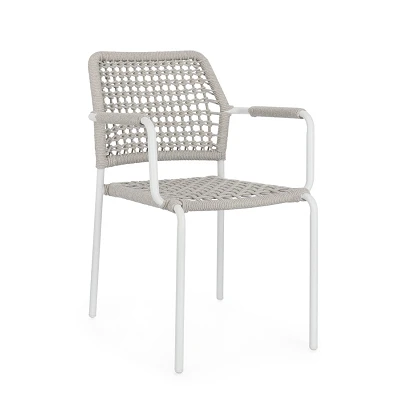 comprar SILLA CON REPOSABRAZOS | RAJADA BLANCO JA61 online de BIZZOTTO desde 219,98 €