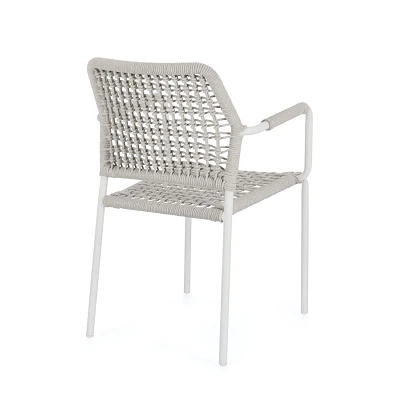comprar SILLA CON REPOSABRAZOS | RAJADA BLANCO JA61 online de BIZZOTTO desde 219,98 €