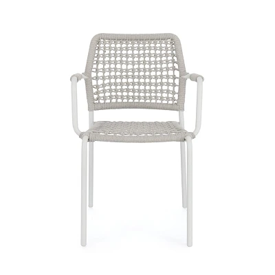 comprar SILLA CON REPOSABRAZOS | RAJADA BLANCO JA61 online de BIZZOTTO desde 219,98 €