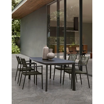 comprar SILLA CON REPOSABRAZOS | RAJADA ANTRACITA JA60/VERDE online de BIZZOTTO desde 219,98 €