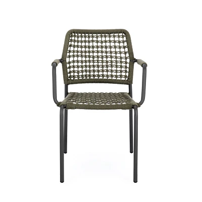 comprar SILLA CON REPOSABRAZOS | RAJADA ANTRACITA JA60/VERDE online de BIZZOTTO desde 219,98 €