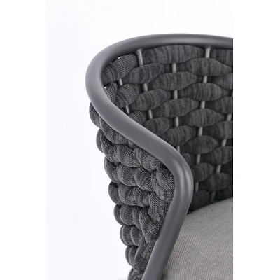 comprar SILLA CON COJINES | HARLOW ANTRAC QS22/GRAPHITE online de Bizzotto Homemotion desde 370,26 €