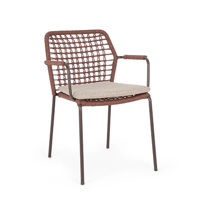 comprar SILLA CON REPOSABRAZOS | CON COJINES | CANAR JAVA online de Bizzotto Homemotion desde 402,93 €
