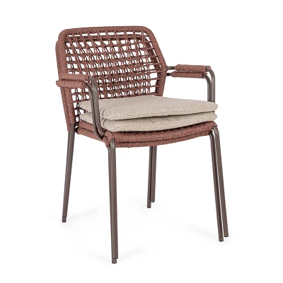 comprar SILLA CON REPOSABRAZOS | CON COJINES | CANAR JAVA online de Bizzotto Homemotion desde 402,93 €