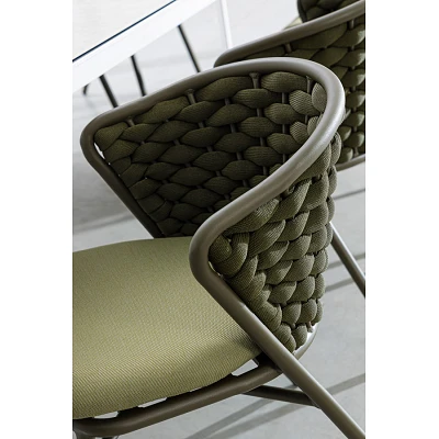 comprar SILLA CON COJINES | HARLOW OLIV QS24 online de Bizzotto Homemotion desde 370,26 €