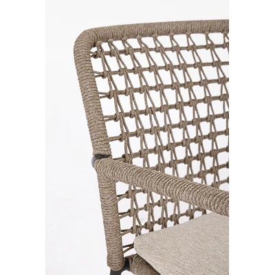 comprar SILLA CON REPOSABRAZOS | CON COJINES | CANAR ANTRACITA online de Bizzotto Homemotion desde 402,93 €