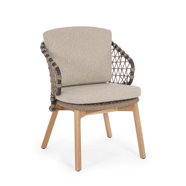 SILLA CON REPOSABRAZOS |  CON COJINES |  EULARIA
