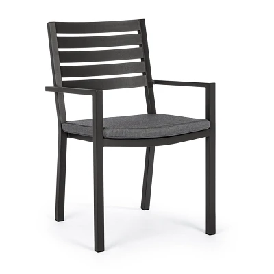 comprar SILLA CON REPOSABRAZOS | CON COJINES | HELINA ANTRACITA LH32 online de Yes desde 155,73 €