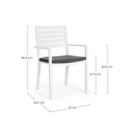 comprar SILLA CON REPOSABRAZOS | CON COJINES | HELINA BLANCA LD30 online de Yes desde 155,73 € comprar SILLA CON REPOSABRAZOS | CON COJINES | HELINA BLANCA LD30 online de Yes desde 155,73 €