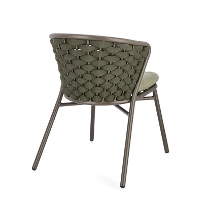 comprar SILLA CON COJINES | HARLOW OLIV QS24 online de Bizzotto Homemotion desde 370,26 €
