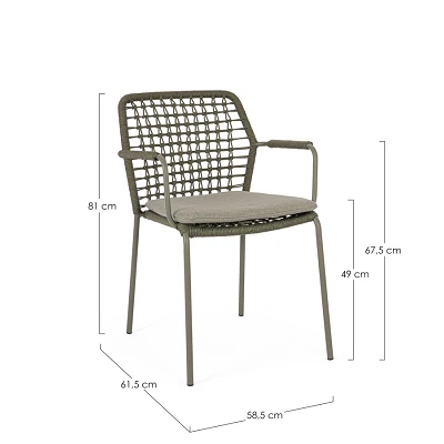 comprar SILLA CON REPOSABRAZOS | CON COJINES | CANAR VERDE online de Bizzotto Homemotion desde 396,40 € comprar SILLA CON REPOSABRAZOS | CON COJINES | CANAR VERDE online de Bizzotto Homemotion desde 396,40 €