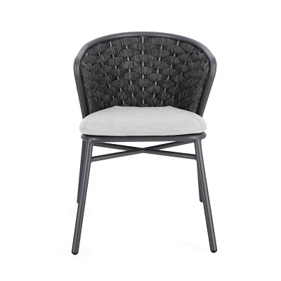 comprar SILLA CON COJINES | HARLOW ANTRAC QS22/GRAPHITE online de Bizzotto Homemotion desde 370,26 €