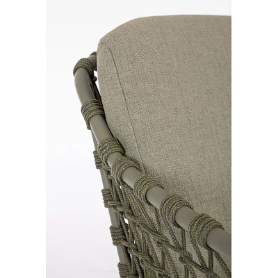 comprar SILLA CON REPOSABRAZOS | CON COJINES | IVISSA VERDE online de Bizzotto Homemotion desde 736,16 €