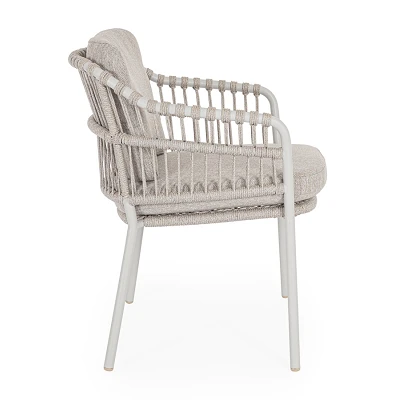 comprar SILLA CON REPOSABRAZOS | CON COJINES | TALAIA FROSTY online de Bizzotto Homemotion desde 827,64 €