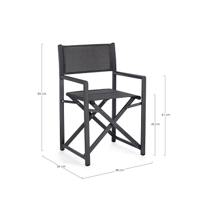 comprar SILLA DIRECTOR TAYLOR GRIS OSCURO/ANTR online de BIZZOTTO desde 132,86 € comprar SILLA DIRECTOR TAYLOR GRIS OSCURO/ANTR online de BIZZOTTO desde 132,86 €